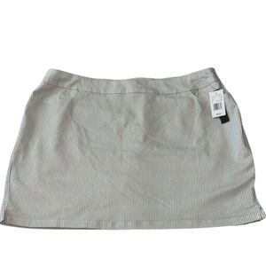 NAPA VALLEY Striped Skort, W:22”, L:20”, Rt $56